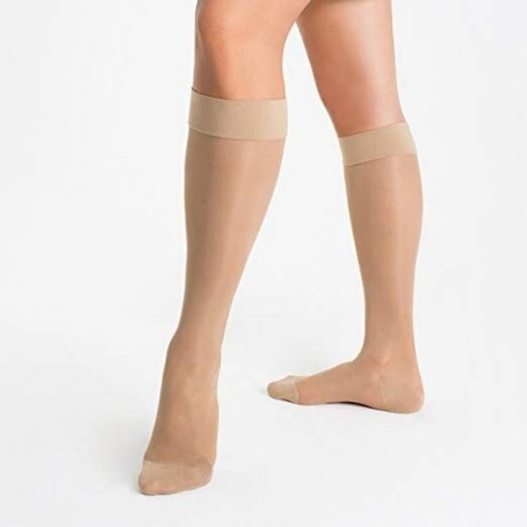 4 Pair Sheer Small/Medium Ladies Compression Socks - Picture 4 of 7